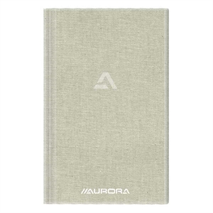 Aurora 1396SQ5 notitieboek / 125 x 195 mm / geruit / 80 gr. / 96 vel / grijs