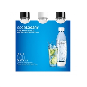 SodaStream PET Fuse flessen / 1 liter / universeel / 3 stuks