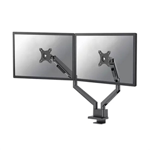 Neomounts Next Slim Desk gasgeveerde monitorarm / 2 monitoren / 17-35 inch / zwart / 9 kg