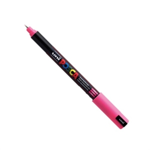 POSCA PC-1MR verfmarker | roze | ronde punt | 0,7 mm
