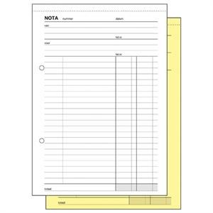 Sigel Expres notakopieblok / A5 / 50 vellen