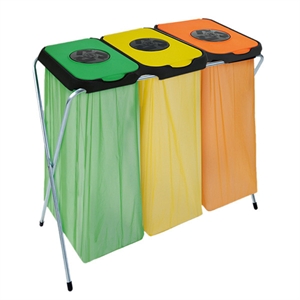 EKOthinks trio afvalzakhouder / 390 liter