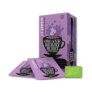 Clipper Bio Infusion Berry Burst thee / 6 x 25 stuks