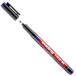 Edding 142M OHP marker / violet / ronde punt / 1 mm