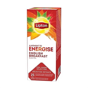 Lipton FGS English Breakfast thee / 6 x 25 stuks