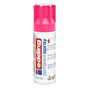 Edding 5200 permanente acrylverf spray / mat neon roze / 200 ml