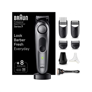 Braun BT7420 baardtrimmer / grijs