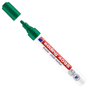 Edding 4095 krijtmarker / groen / ronde punt / 2-3mm