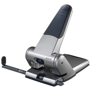 Leitz 5180 Heavy Duty perforator / zilver / metaal / 2-gaats