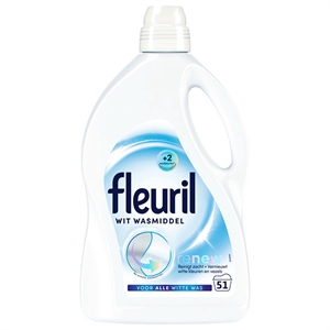 Fleuril Renew Vloeibaar Wasmiddel / Wit / 2,55 liter / 51 wasbeurten