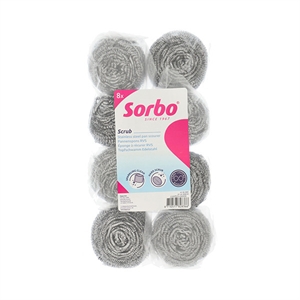 Sorbo Staalspons | 8 stuks