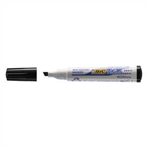 BIC Velleda 1751 whiteboard marker / zwart / beitel punt / 3,7 - 5,5 mm