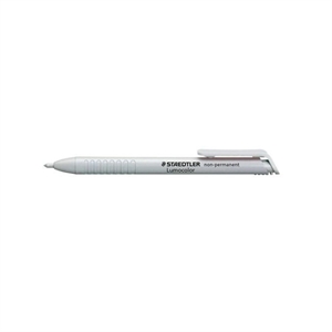 Staedtler 768N-0 Lumocolor non-permanente omnichrom marker / navulbaar / wit