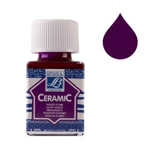 Lefranc Bourgeois Ceramic glas & porseleinverf 623 / violet light / 50 ml