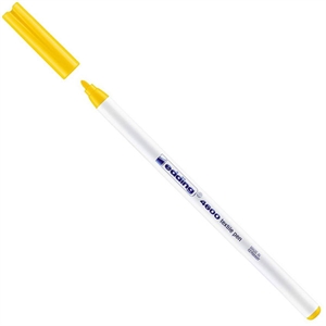 Edding 4600 textielmarker / geel / ronde punt / 1 mm