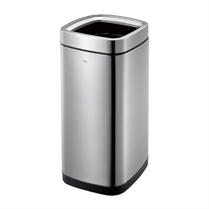 EKO Laguna afvalbak / mat RVS / 35 liter