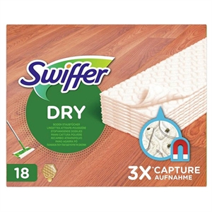 Swiffer houten vloer doekjes / droge doeken / 18 stuks