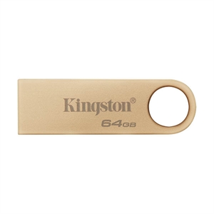 Kingston DataTraveler SE9 G3 Metal USB 3.2-stick / 64GB / goud