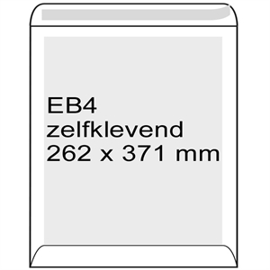 Raadhuis 308570 bordrug envelop / zelfklevend / EB4 / 262mm x 371mm / 100 stuks