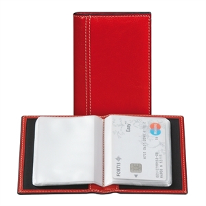 Brepols Palermo creditcardhouder / rood / 40 pasjes