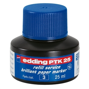 Edding PTK 25 navulling / blauw / 25 ml