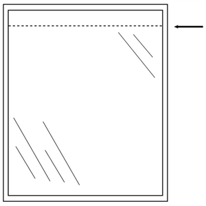 Raadhuis 310700 paklijst envelop / onbedrukt / zelfklevend / A4 / 315 mm x 225 mm / 500 stuks