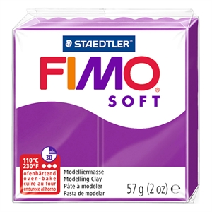 Fimo 8020-61 klei soft / boetseerklei / purperpaars / 57 gram