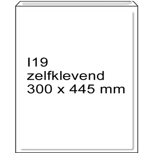 Raadhuis 306619 luchtkussen envelop / zelfklevend / I19 / 300mm x 445mm / 100 stuks