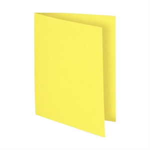 Exacompta 150005E Flash inlegmap / karton / A4 / geel / 100 stuks