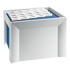 HAN 1905-11 hangmappenrek / voor A4 / kunststof / grijs / tot 35 hangmappen