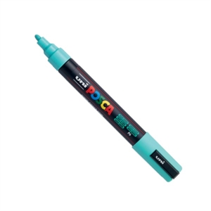 POSCA PC-5M verfmarker / zeegroen / ronde punt / 1,8 - 2,5 mm