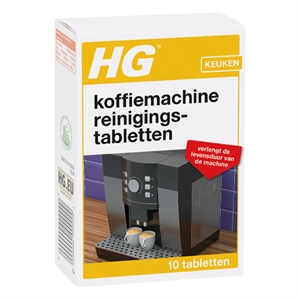 HG reinigingstabletten voor koffiemachines / 10 stuks