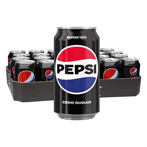 Pepsi Zero blikjes / 33 cl / 24 stuks
