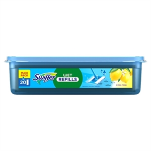 Swiffer vochtige doekjes / Citrus Fresh / 20 stuks