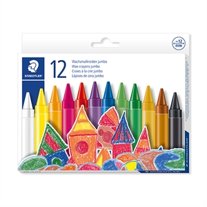 Staedtler Noris jumbo waskrijt / 12 stuks