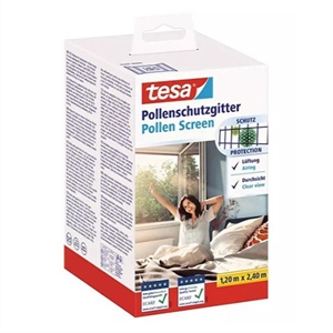 Tesa Pollen Screen pollenhor / deur & raam / 120 x 240 cm / antraciet
