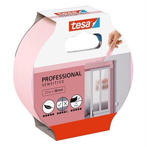 Tesa 56261-00000-04 Professional Sensitive afdekplakband / roze / 38 mm x 25