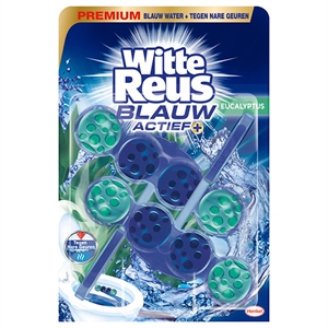 Witte Reus Blauw Actief Toiletblok / Eucalyptus / 100 gram
