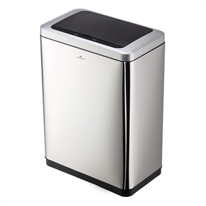 Durable 342423 No Touch vuilnisbak / met sensor / RVS / metaal / 2x20 liter