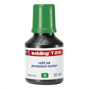Edding T 25 navulling / groen / 30 ml
