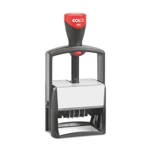 Colop 2860 tekst- en datumstempel personaliseerbaar / zwart