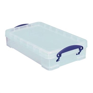 Really Useful Box opbergdoos / polypropyleen / transparant / 4 liter