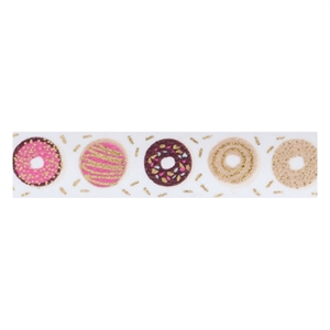 Folia 26117 washi tape / donut / 5 meter / 1 stuk