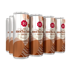 Douwe Egberts Ice Mocha Latte / 250 ml / 12 stuks