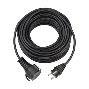 Brennenstuhl 1161450 verlengsnoer / rubber / 10 meter / zwart
