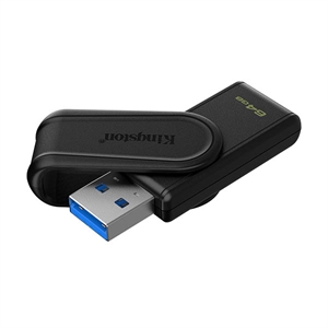 Kingston DataTraveler Exodia S USB 3.2-stick / 64GB / zwart