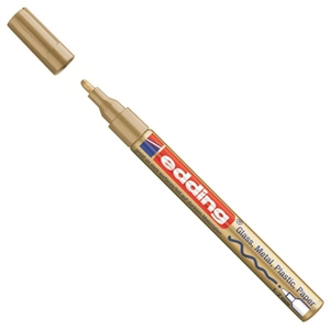 Edding 751 paint marker / goud / ronde punt / 1-2 mm