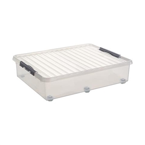 Sunware Q-line opbergdoos / transparant / 60 liter