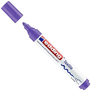 Edding 4500 textielmarker / neon violet / ronde punt / 2-3 mm