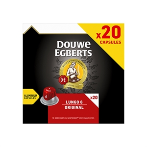 Douwe Egberts Lungo Original koffiecups / 20 stuks